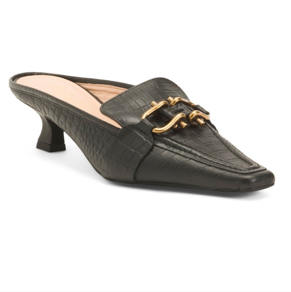 MATISSE Women's Lee Kitten Heel Mule Shoes